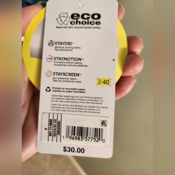 Blue Tropical Bird Print Men's Shirt - Picture 8 of 9